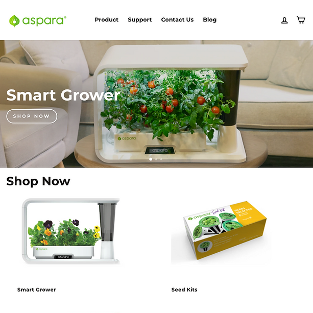 aspara New Website
